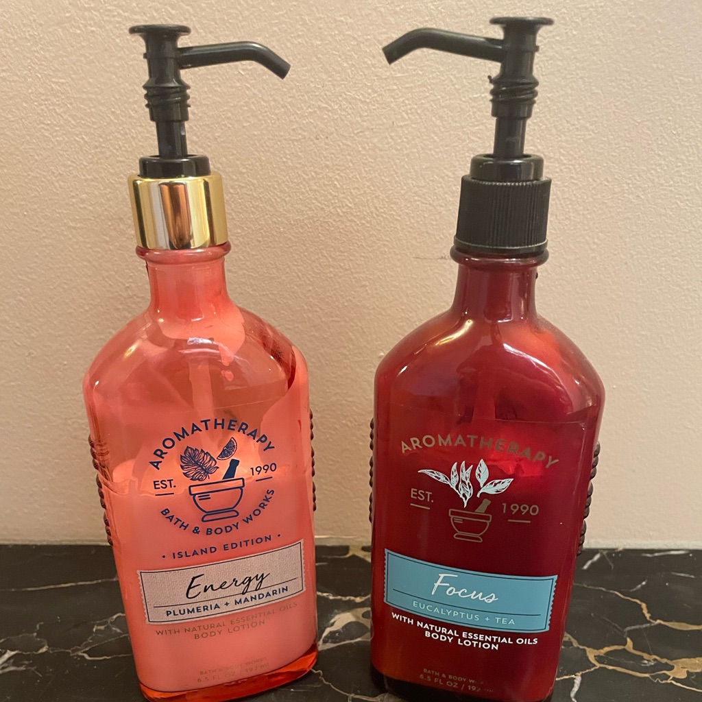 Bath And Body Works Aromatherapy Lotion Bundle